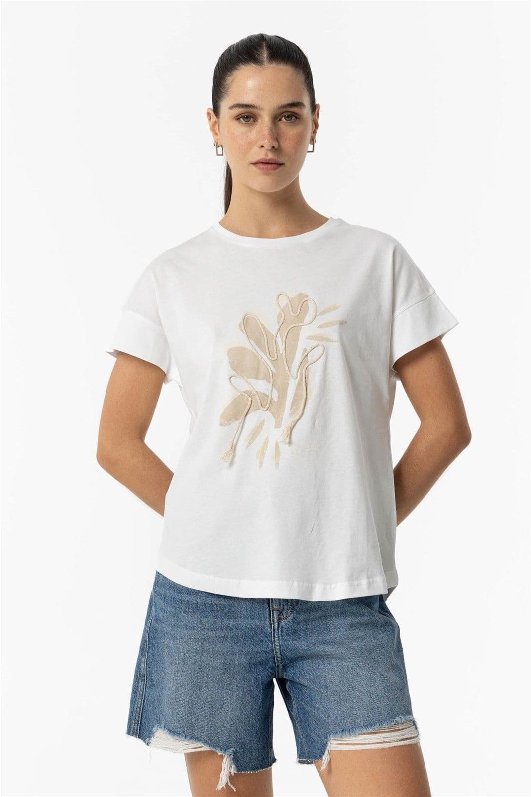 Camiseta Estampado Frontal con cuerda, Waterfall - Imagen 3