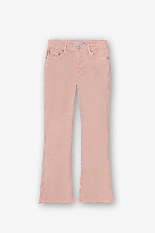 Jeans Megan_63 Cropped Flare rosa - Imagen 7