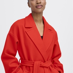 Abrigo Ihjannet rojo - Imagen 2