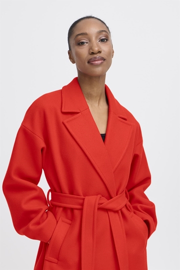 Abrigo Ihjannet rojo - Imagen 2