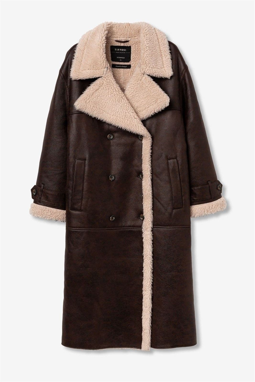 Abrigo largo pelliza, Sal - Imagen 1