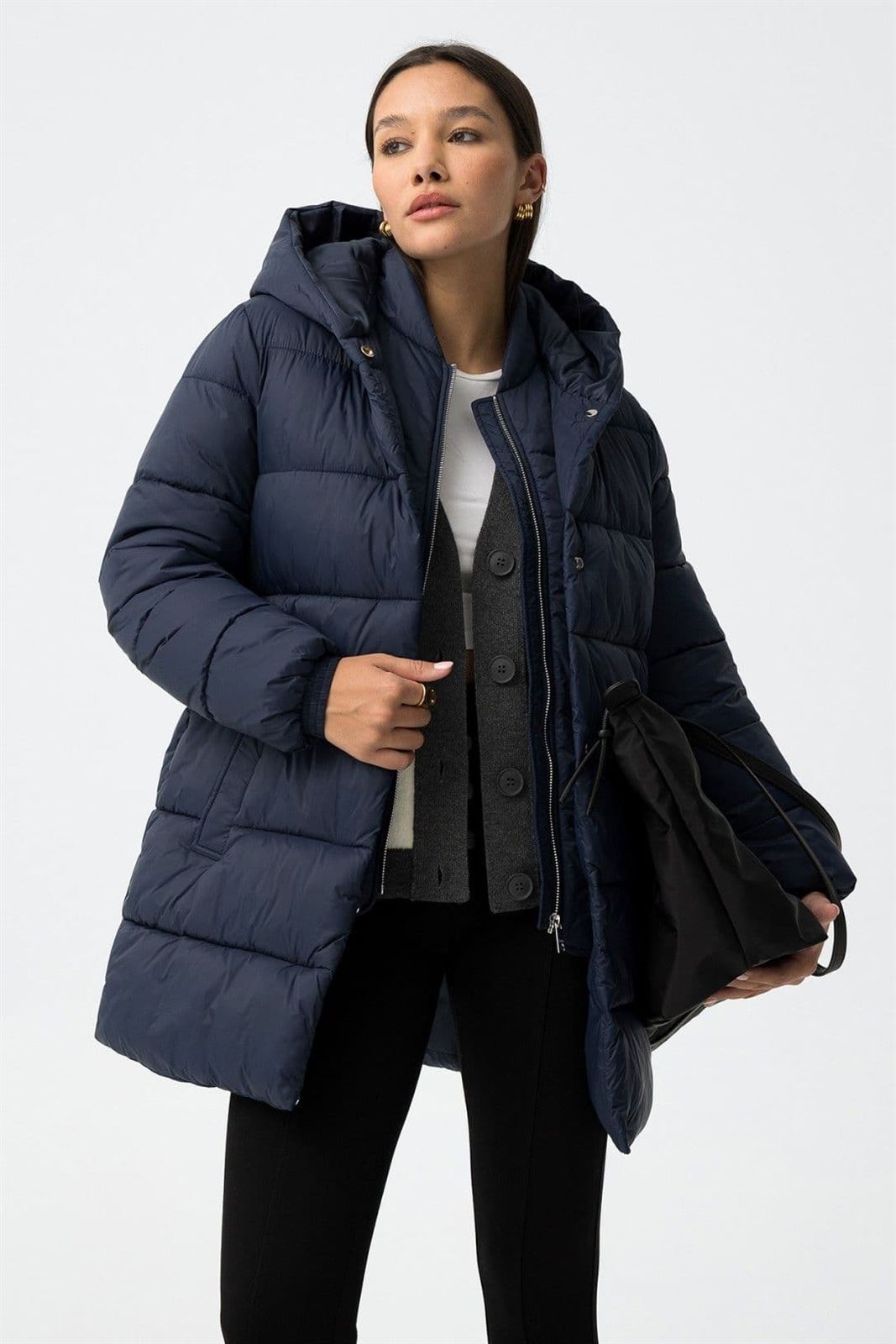 Anorak azul marino, Ravina - Imagen 1