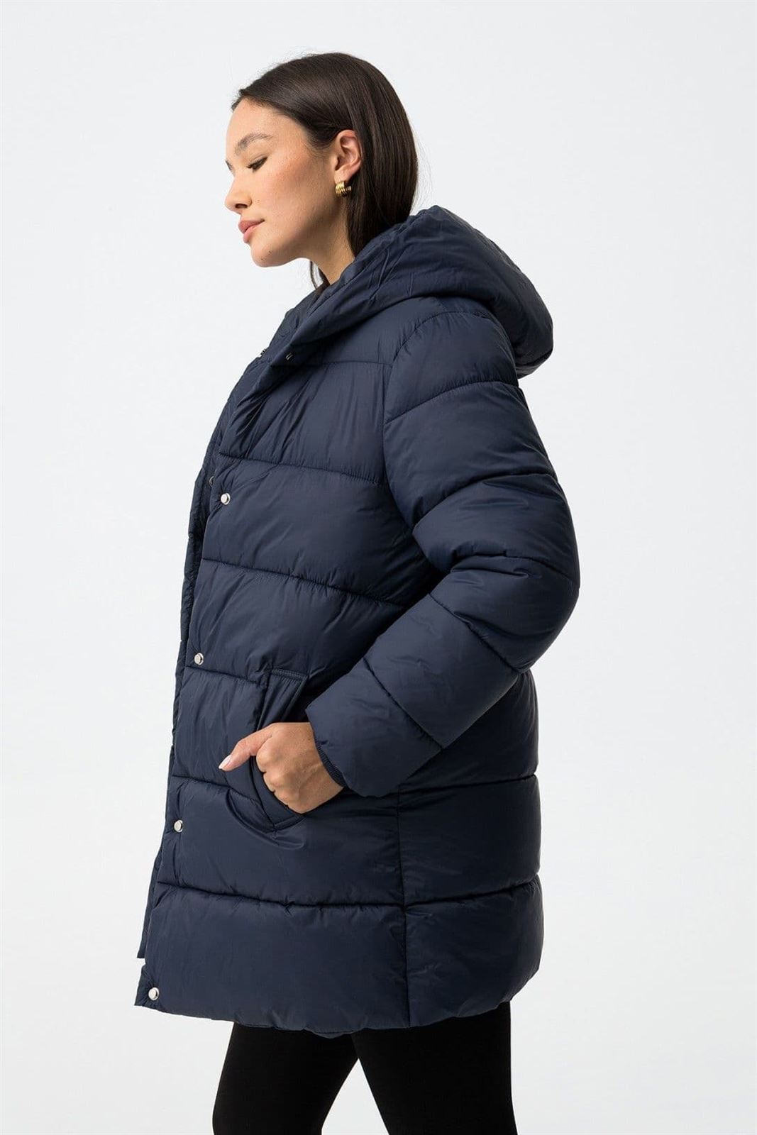 Anorak azul marino, Ravina - Imagen 4