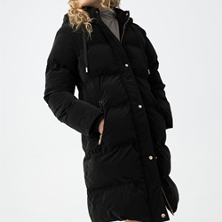 Anorak negro acabado soft, Crank - Imagen 2