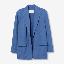 Blazer holgada azul, Turquesa - Imagen 1