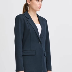 Blazer largo kate azul marino - Imagen 2