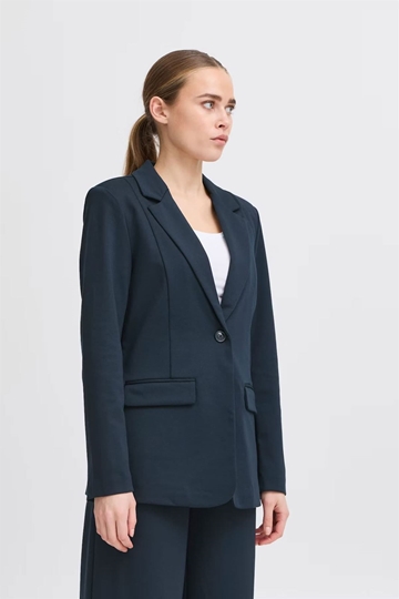 Blazer largo kate azul marino - Imagen 2