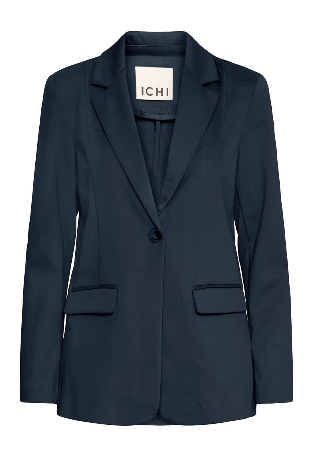 Blazer largo kate azul marino - Imagen 3