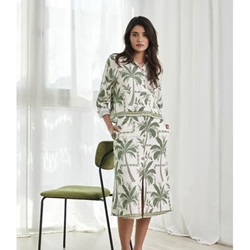 Blusa estampada, Auri - Imagen 2