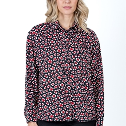 Blusa estampada, Caer - Imagen 1