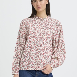 Blusa estampado flores, Ih Qwina Sh2 - Imagen 1