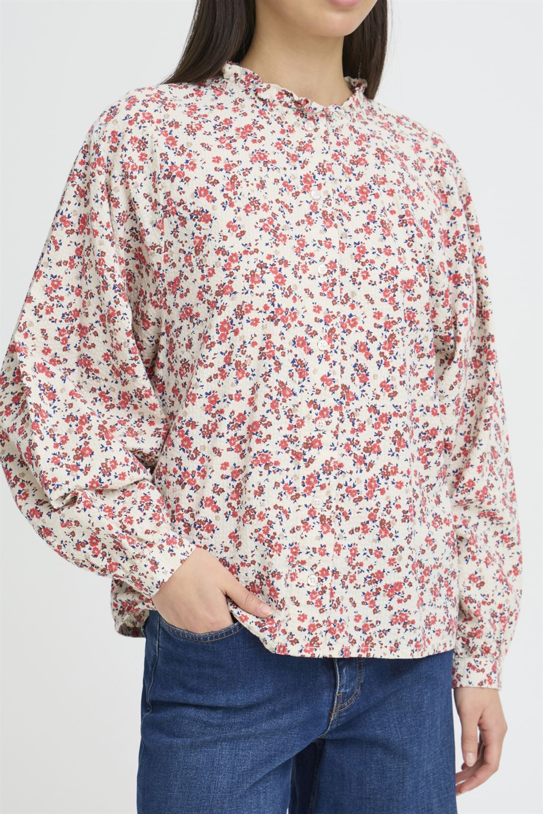 Blusa estampado flores, Ih Qwina Sh2 - Imagen 5