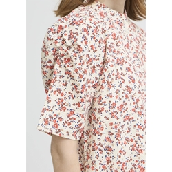 Blusa manga corta estampado flores, Ih Qwina Sh2 - Imagen 2