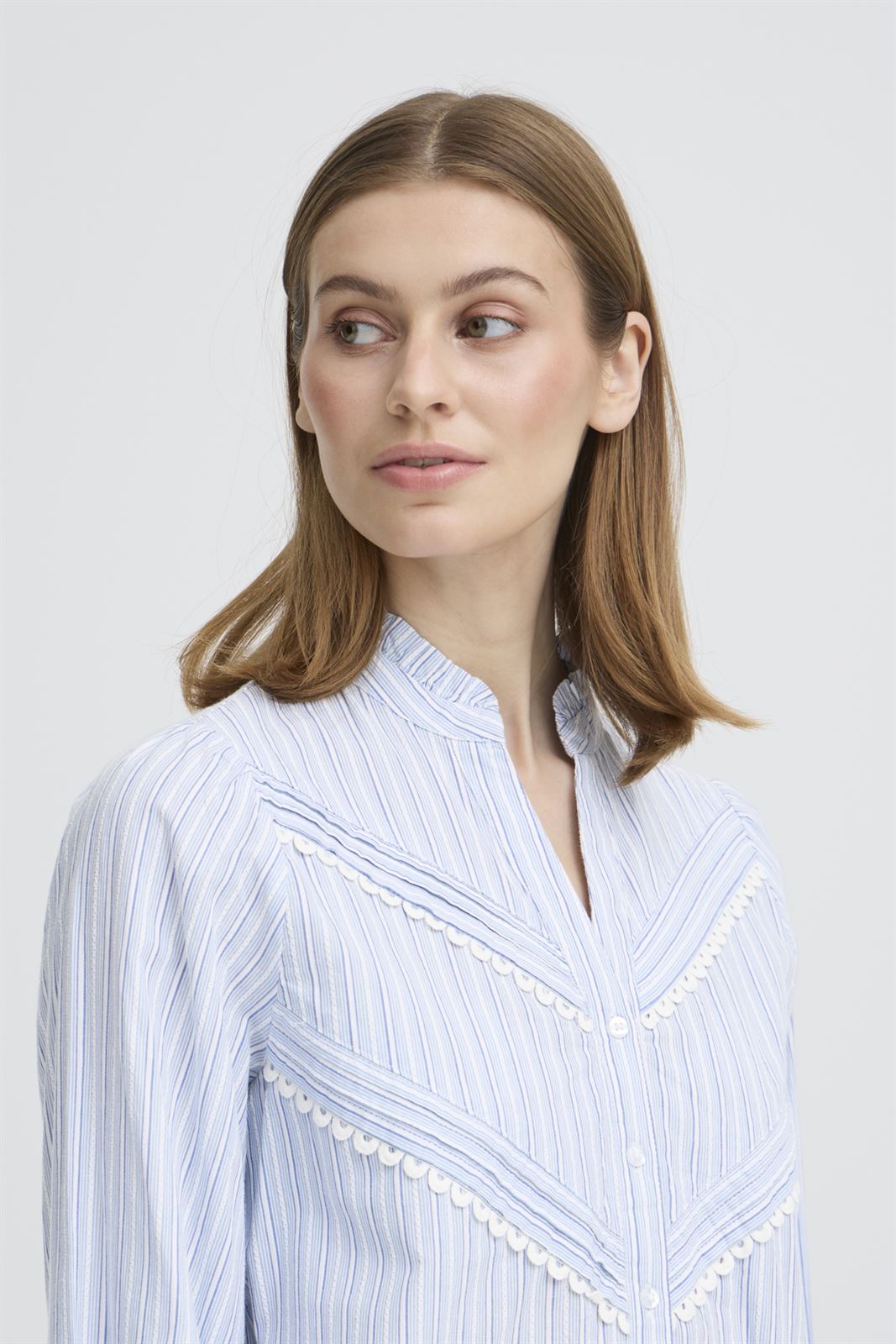 Blusa rayas azules, Ih Litu Sh - Imagen 2