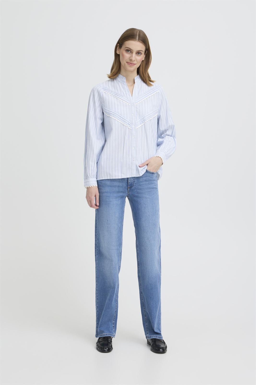 Blusa rayas azules, Ih Litu Sh - Imagen 4