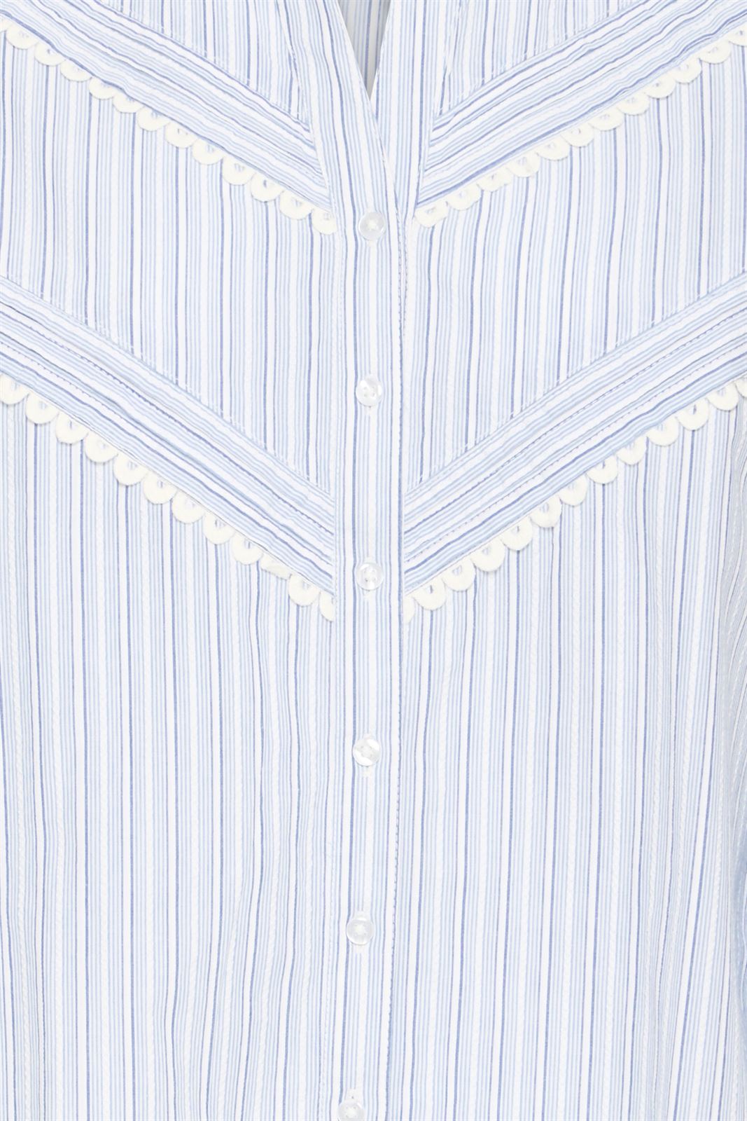 Blusa rayas azules, Ih Litu Sh - Imagen 8