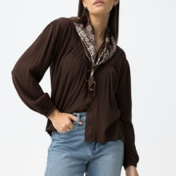 Blusa Relaxed Chocolate, Nevada - Imagen 1