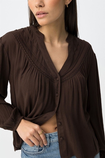 Blusa Relaxed Chocolate, Nevada - Imagen 2