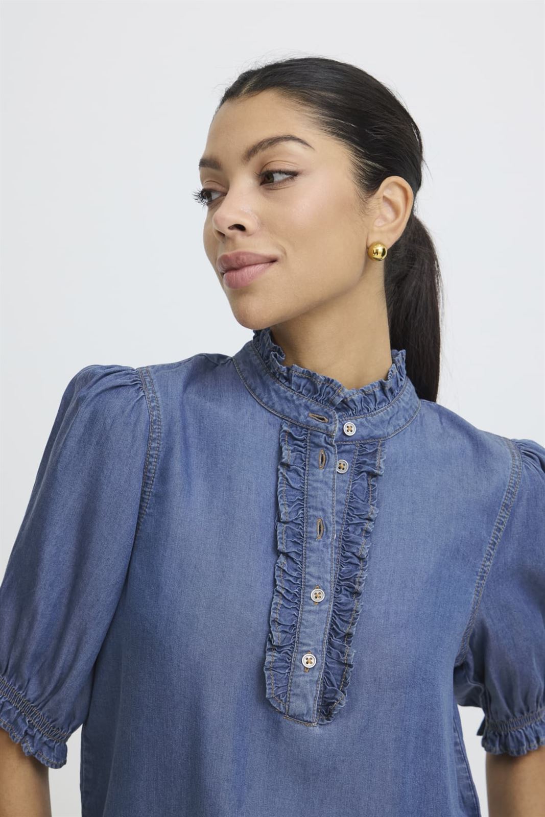 Blusa tencel, By Kosmo - Imagen 1