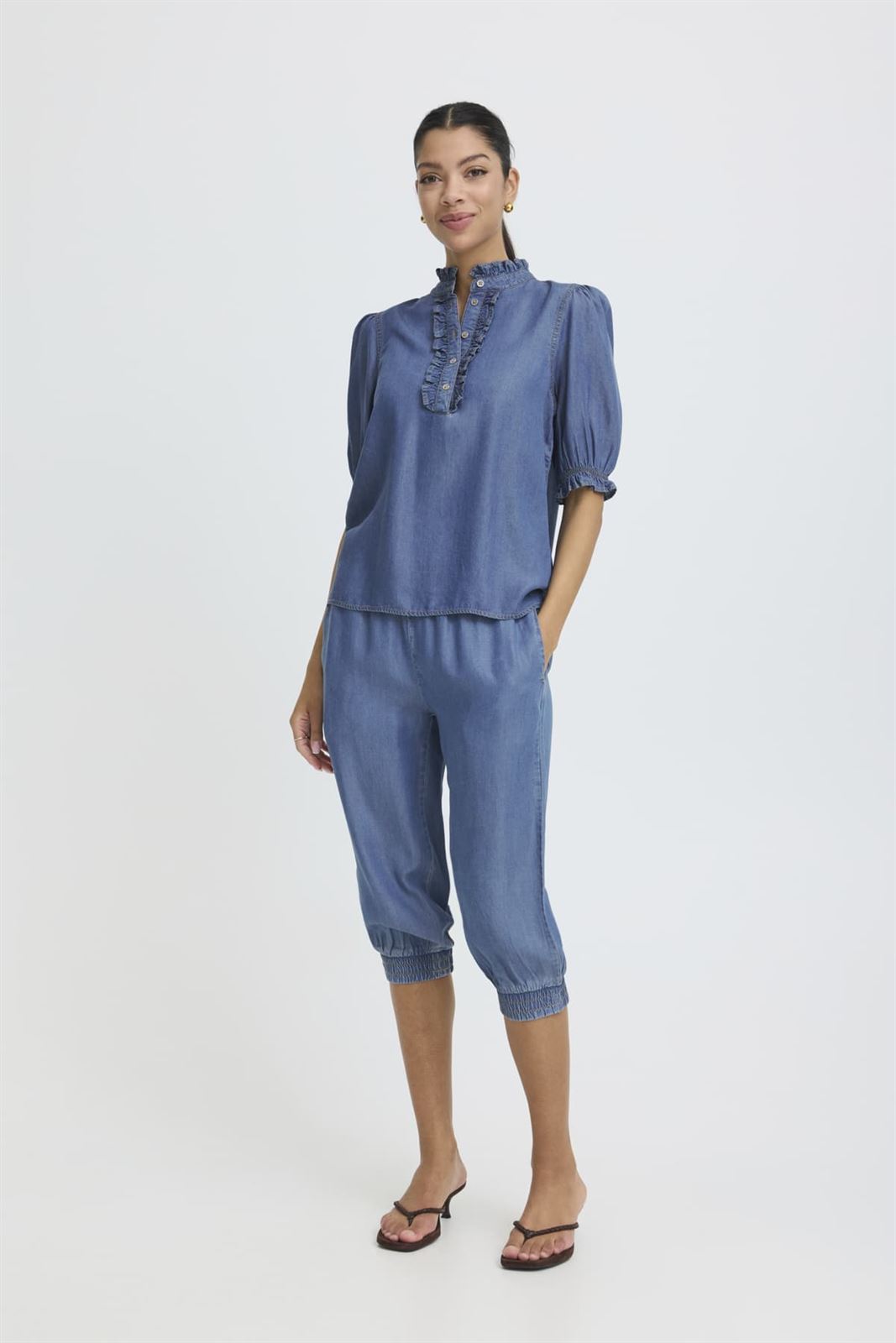 Blusa tencel, By Kosmo - Imagen 4