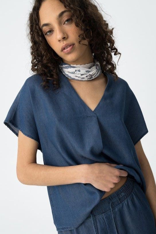 Blusa Vaquera Básica, Maxine - Imagen 1