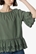 Blusa verde bordado inglés, Mykonos - Imagen 1