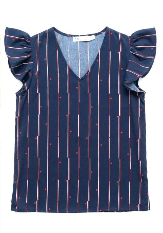 Blusa volantes, Biro - Imagen 1