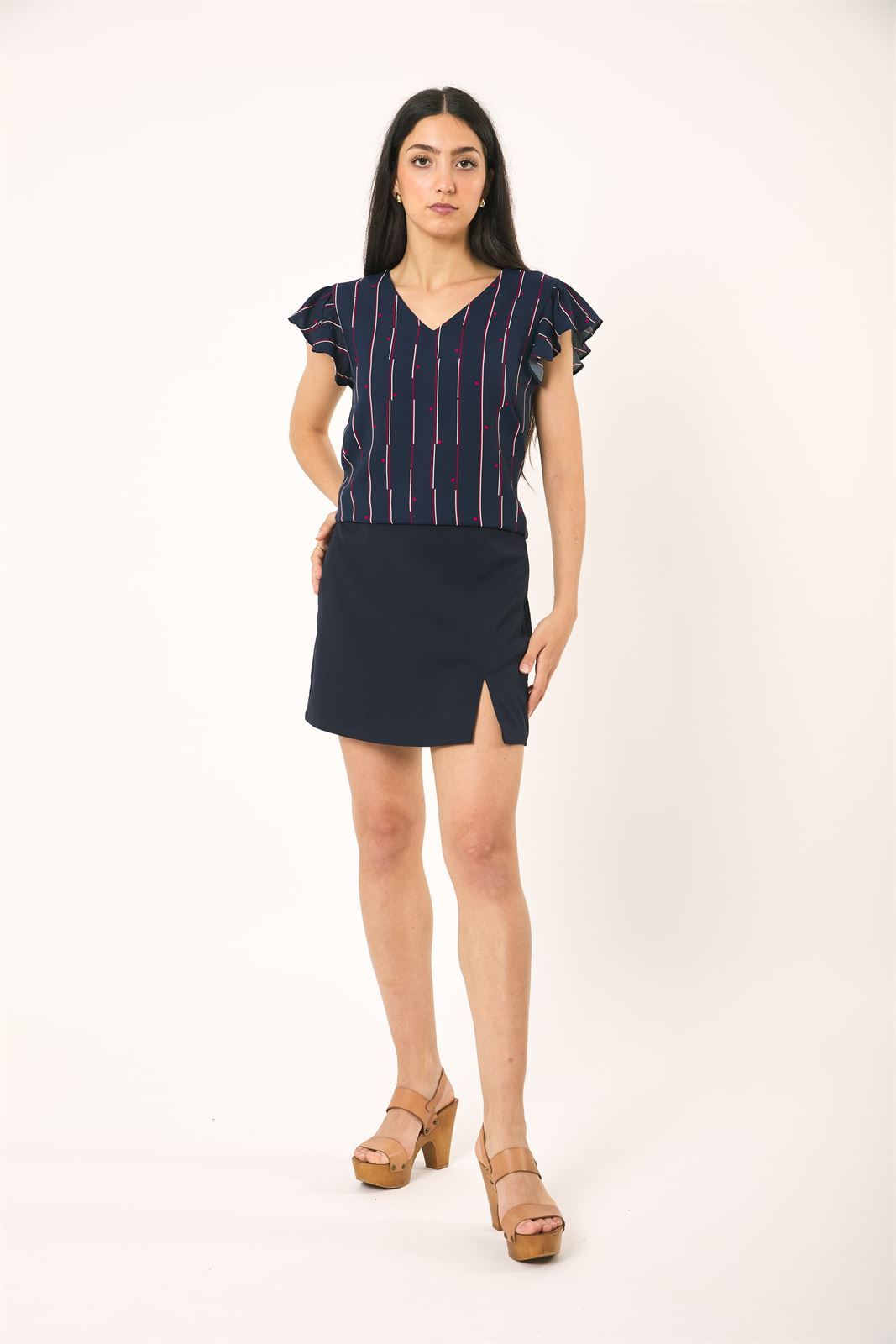 Blusa volantes, Biro - Imagen 3