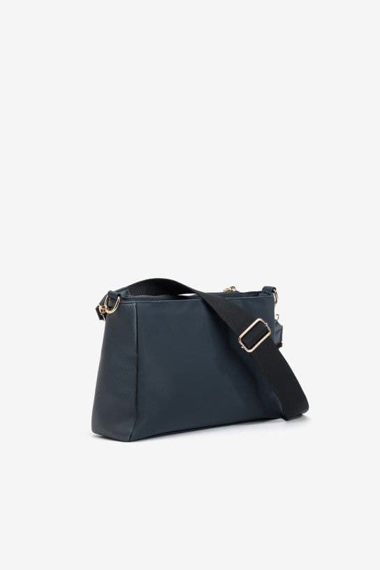 Bolso bandolera azul marino con bolsillos - Imagen 4