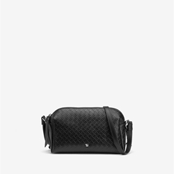 Bolso bandolera efecto piel tejida, Amaya - Imagen 1