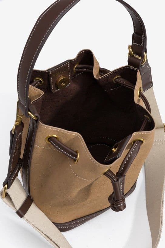 Bolso bombonera marrones, kendra - Imagen 4