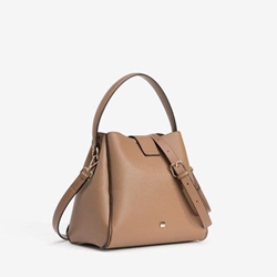 Bolso bucket camel - Imagen 2