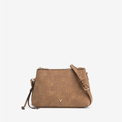 Bolso camel con textura - Imagen 1