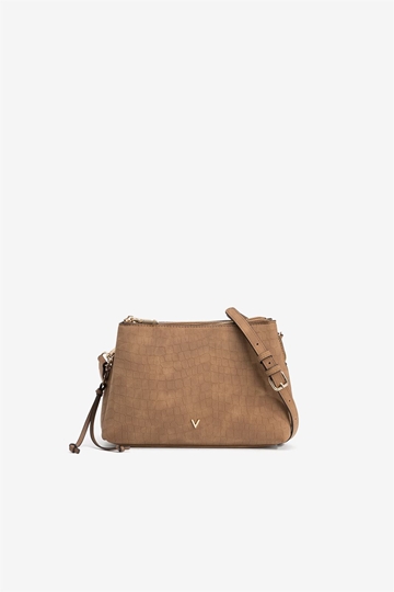 Bolso camel con textura - Imagen 1