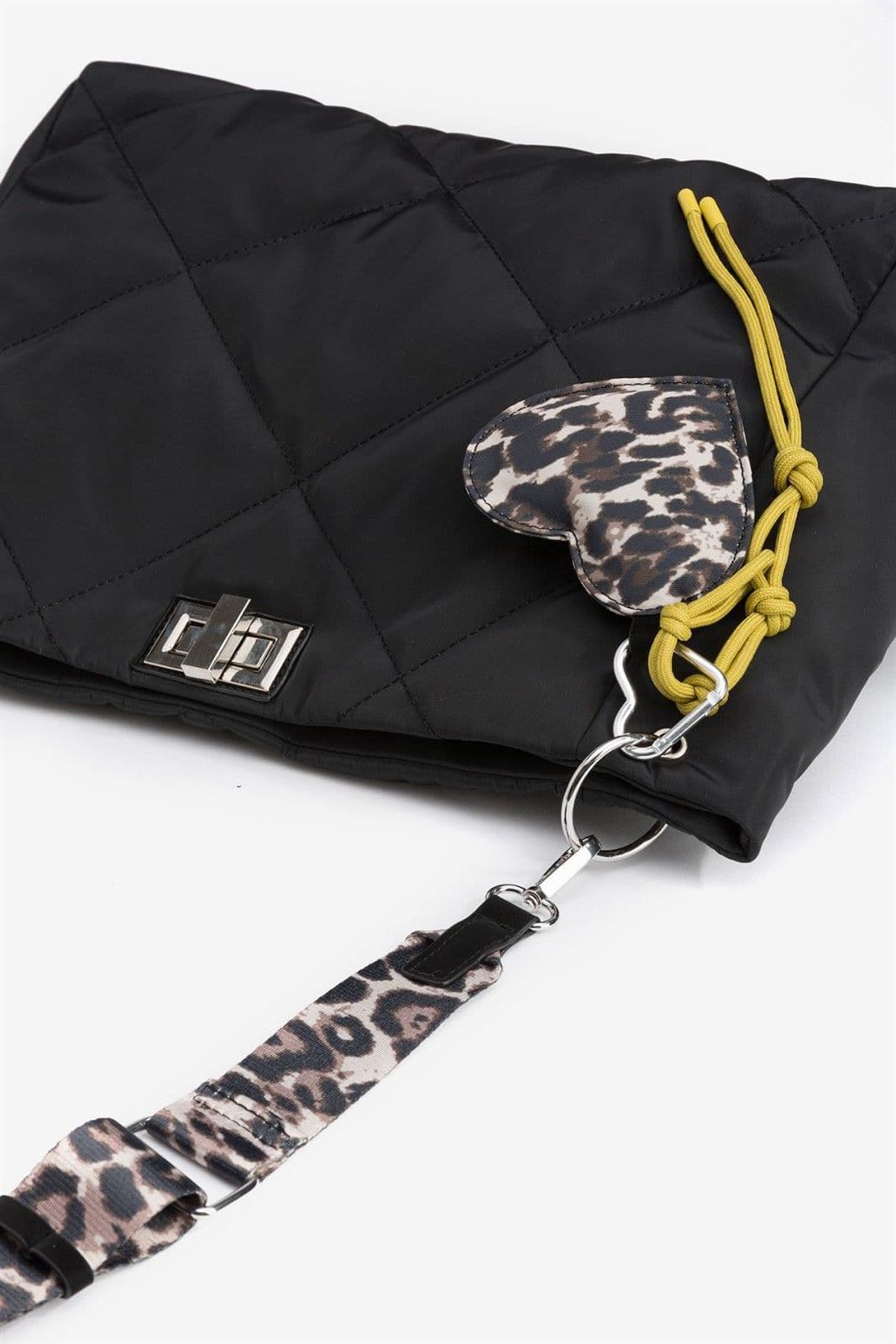 Bolso de Nylon con Colgante de Corazón, Nena - Imagen 4