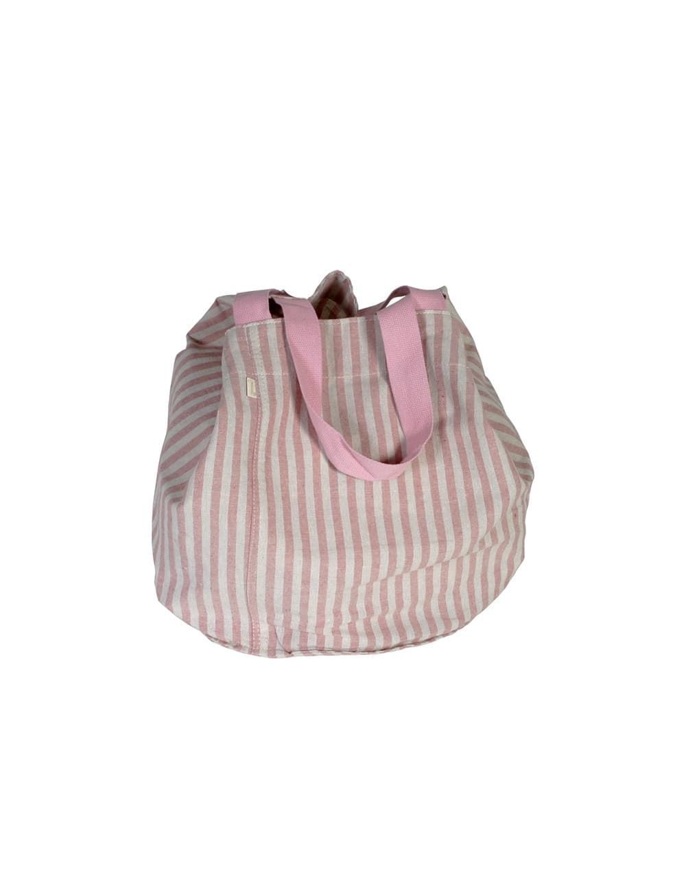 Bolso Lino Córdoba rosa - Imagen 1