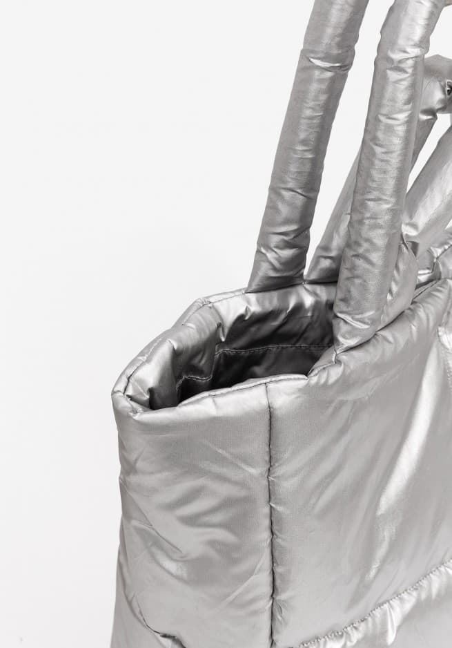 Bolso plata acolchado, Star - Imagen 3