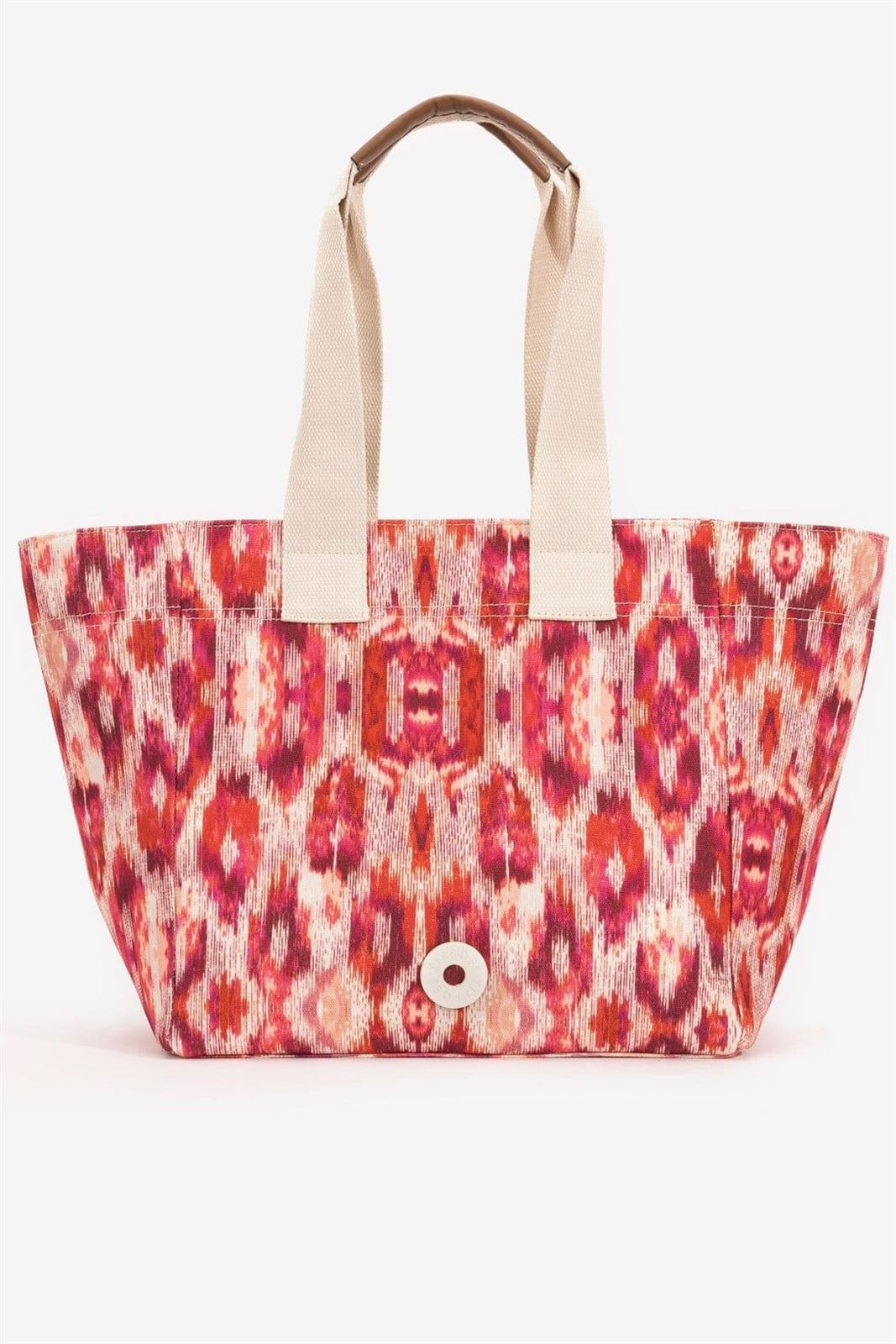 Bolso Shopper de Tela estampado, Tropicana - Imagen 4