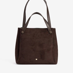 Bolso Shopper Efecto Ante - Imagen 1