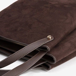 Bolso Shopper Efecto Ante - Imagen 2