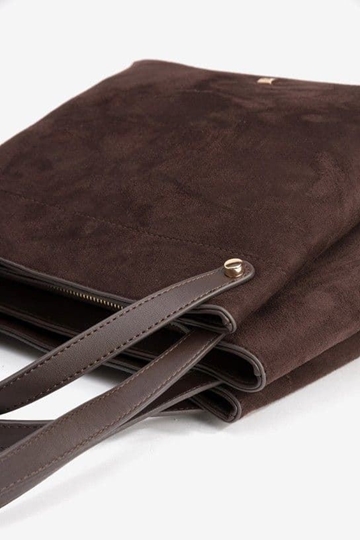 Bolso Shopper Efecto Ante - Imagen 2