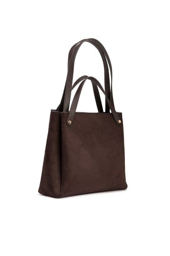 Bolso Shopper Efecto Ante - Imagen 4