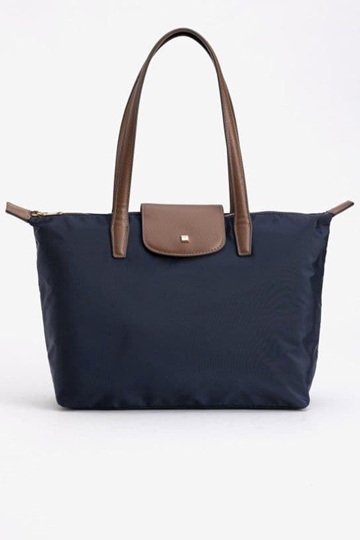 Bolso shopper Vilanova - azul - Imagen 1