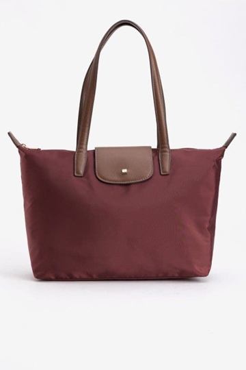 Bolso shopper Vilanova - burdeos - Imagen 1