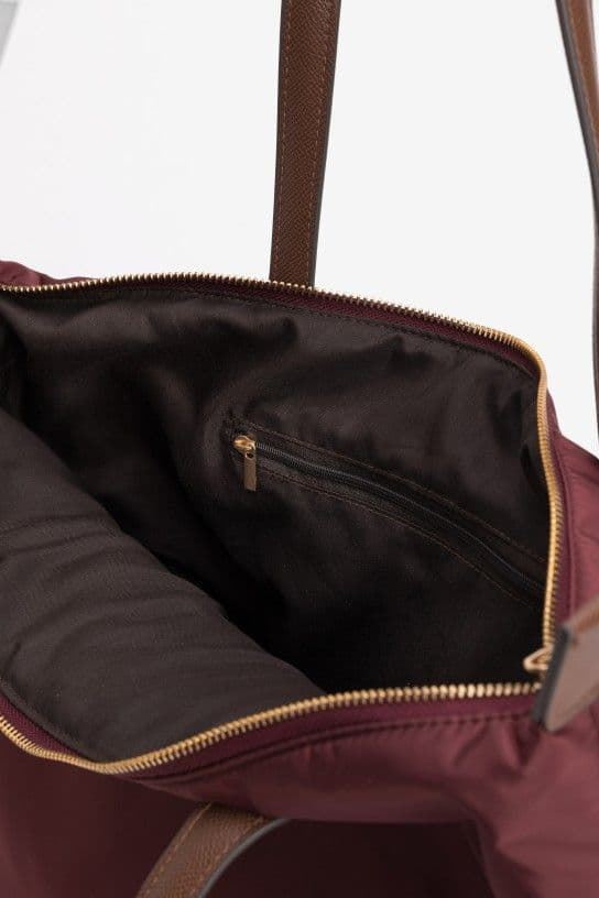 Bolso shopper Vilanova - burdeos - Imagen 3