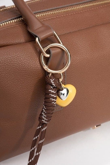 Bolso tote Marrón - Imagen 2