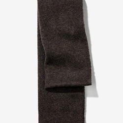 Bufanda marrón lana - Imagen 1