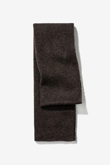 Bufanda marrón lana - Imagen 1