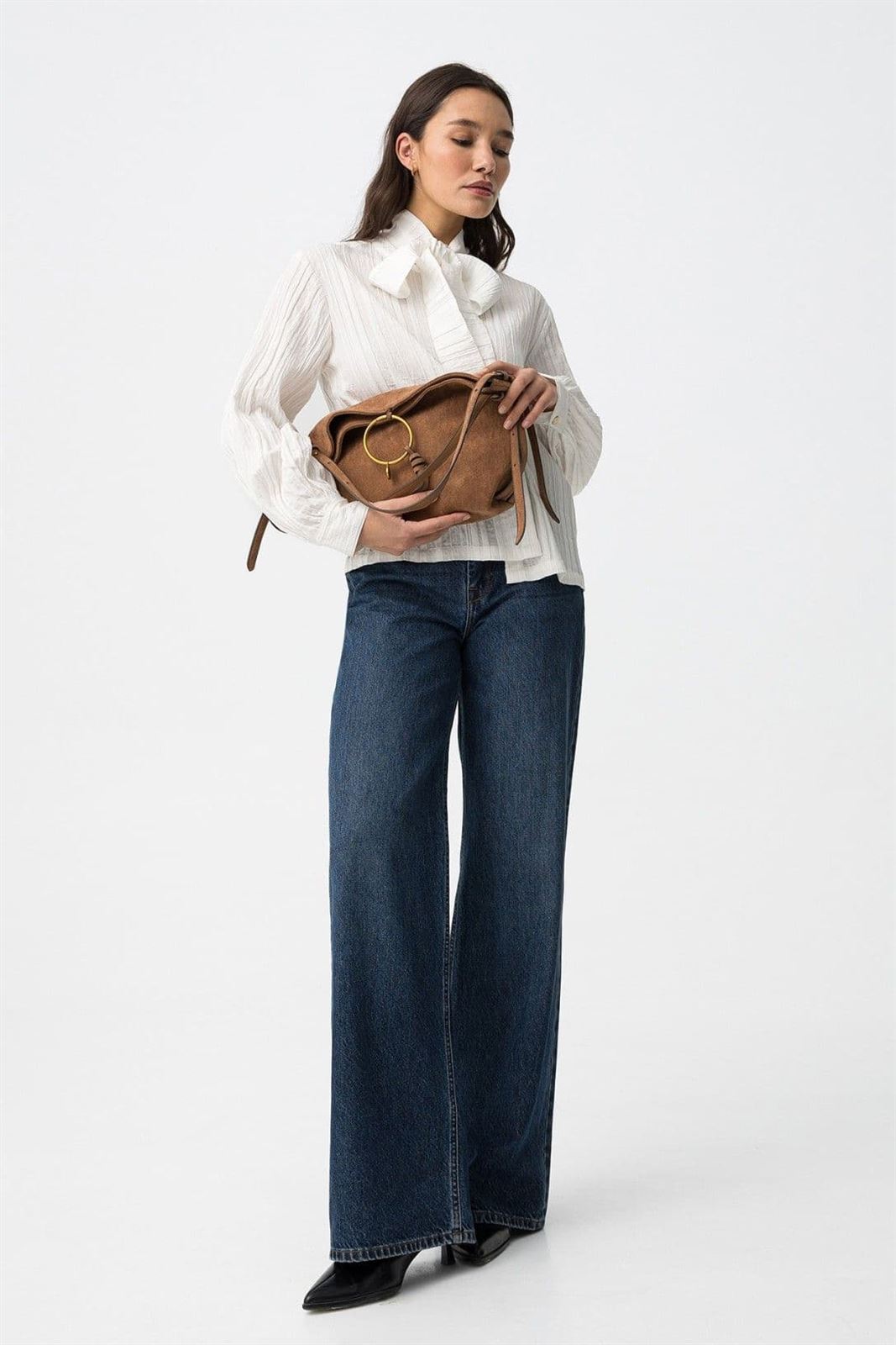 Camisa blanca con lazo, Amazing - Imagen 7