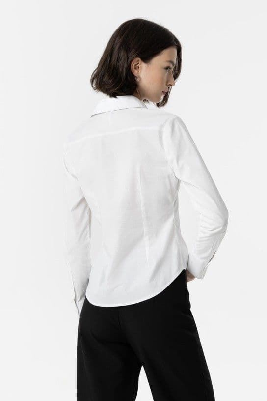 Camisa blanca entallada, Wallstreet - Imagen 3